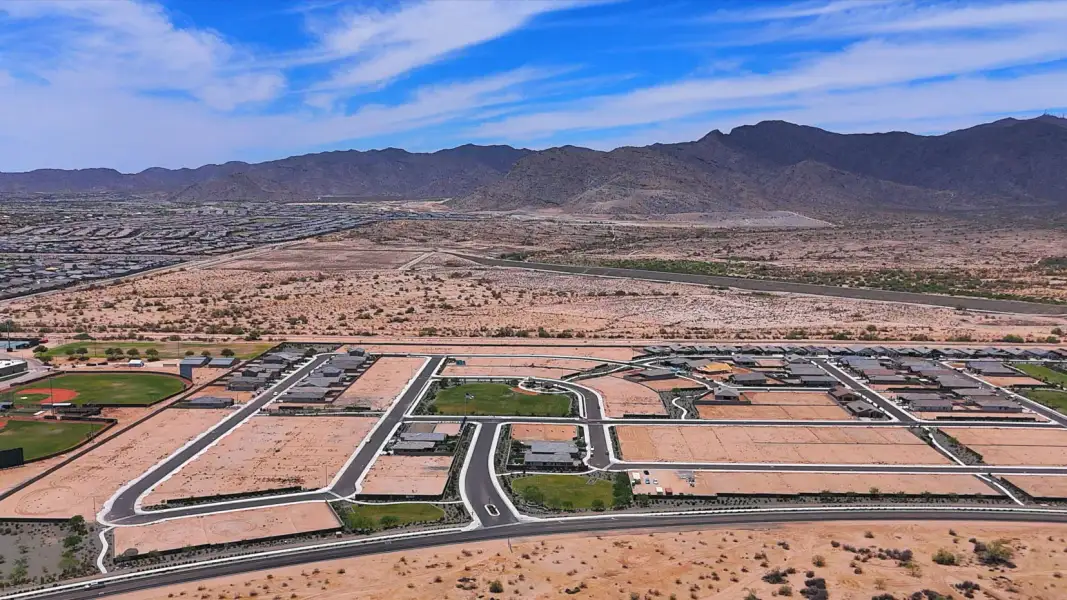 Site preparation and early development at Windrose in Waddell, AZ (Image 9).