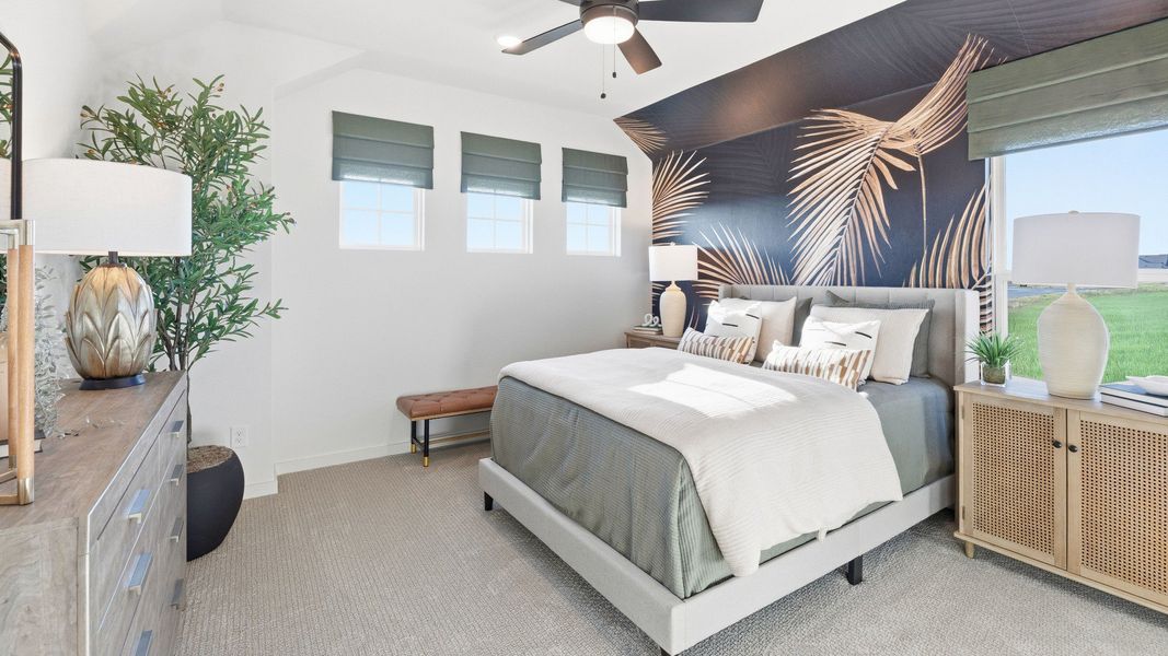 Furnished interior in a model home at Sky Ridge in San Marcos (Image 33). Furnished interior in a model home at Sky Ridge in San Marcos (Image 33).