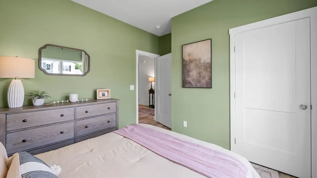 Furnished interior in a model home at The Hideaway at Edgestone in Ooltewah (Image 4).