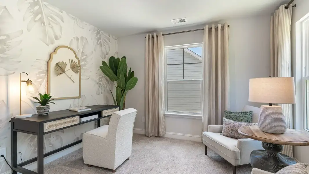Furnished interior in a model home at Kingston Preserve at Brookhaven in Conway (Image 15).