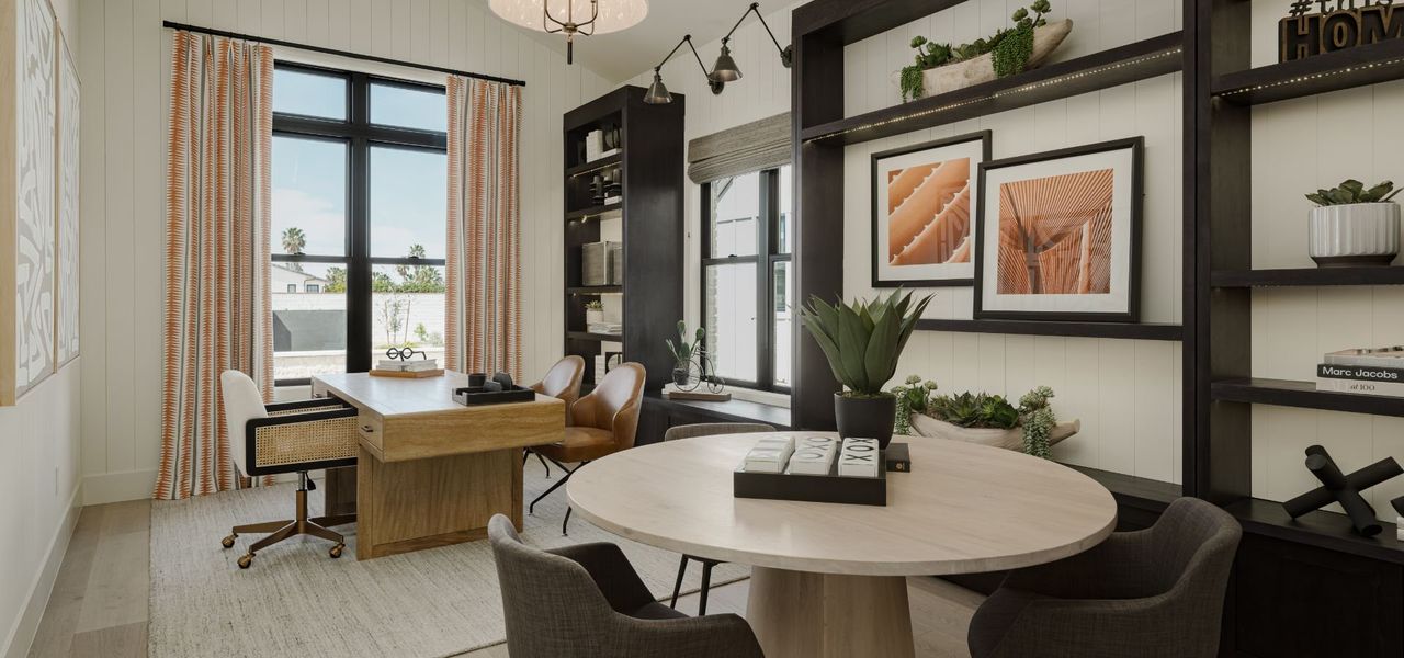Furnished interior in a model home at Stone Crest in Gilbert (Image 8). Furnished interior in a model home at Stone Crest in Gilbert (Image 8).