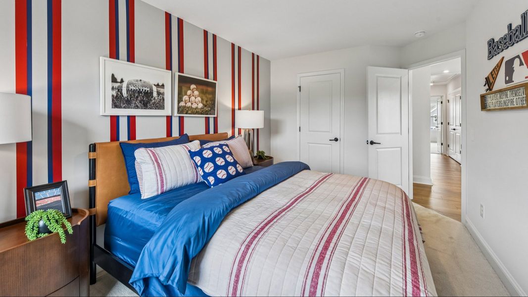 The Rochester Plan by DRB Homes in Odell Park Charlotte NC - Bedroom 3