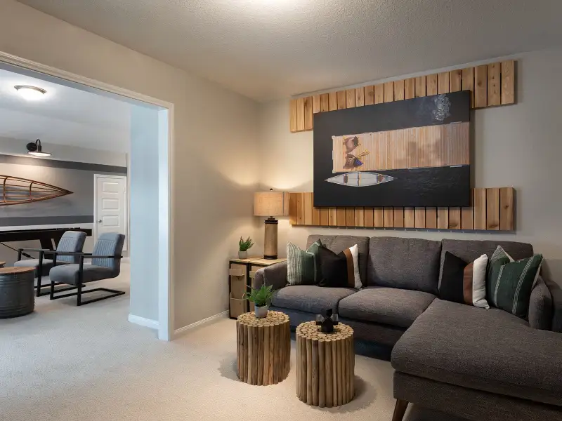 Furnished interior in a model home at Pine Lake Cove - Classic Series in Montgomery (Image 18). Furnished interior in a model home at Pine Lake Cove - Classic Series in Montgomery (Image 18).