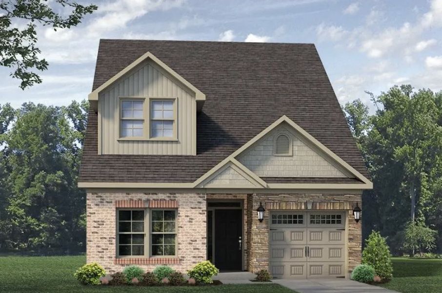Front exterior of a home in the Trellises community, located in High Point, NC (Image 19). Front exterior of a home in the Trellises community, located in High Point, NC (Image 19).