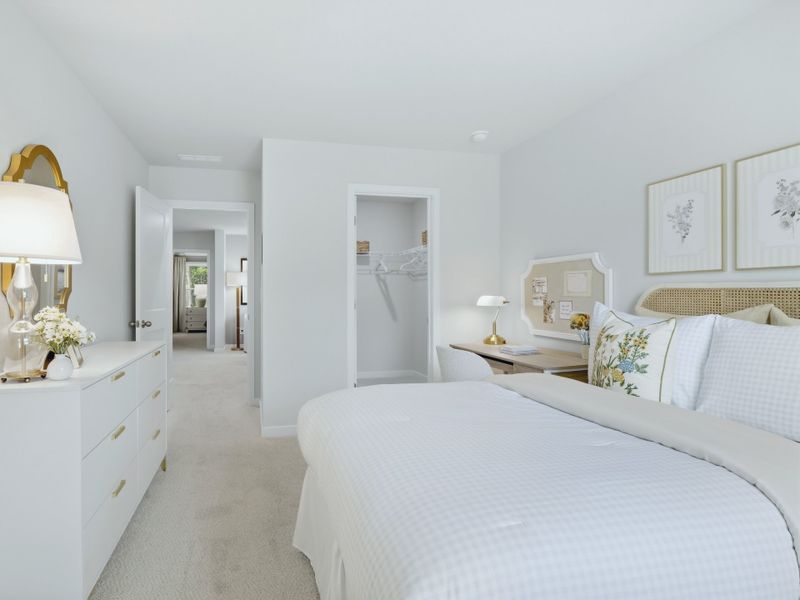 Furnished interior in a model home at The Heritage at Buffaloe Reserve in Raleigh (Image 16). Furnished interior in a model home at The Heritage at Buffaloe Reserve in Raleigh (Image 16).