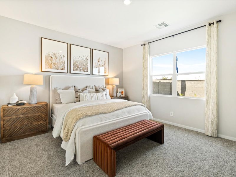 Bedroom in Lennon Floorplan at Abel Ranch