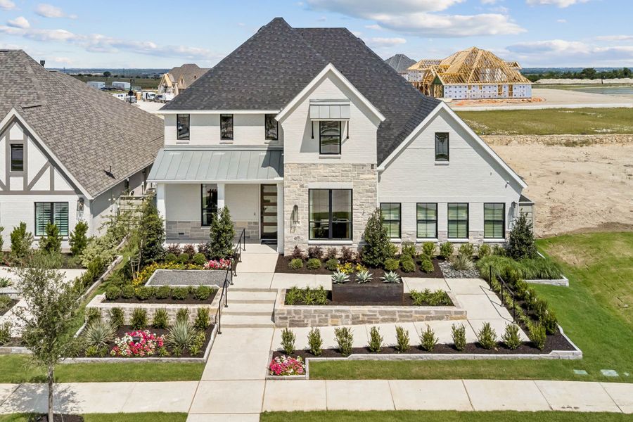 Stunning Modern Farmhouse Elevation in Ramble Stunning Modern Farmhouse Elevation in Ramble