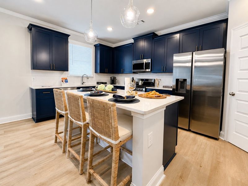 Furnished interior in a model home at Stratford Square in Lawrenceville (Image 10). Furnished interior in a model home at Stratford Square in Lawrenceville (Image 10).