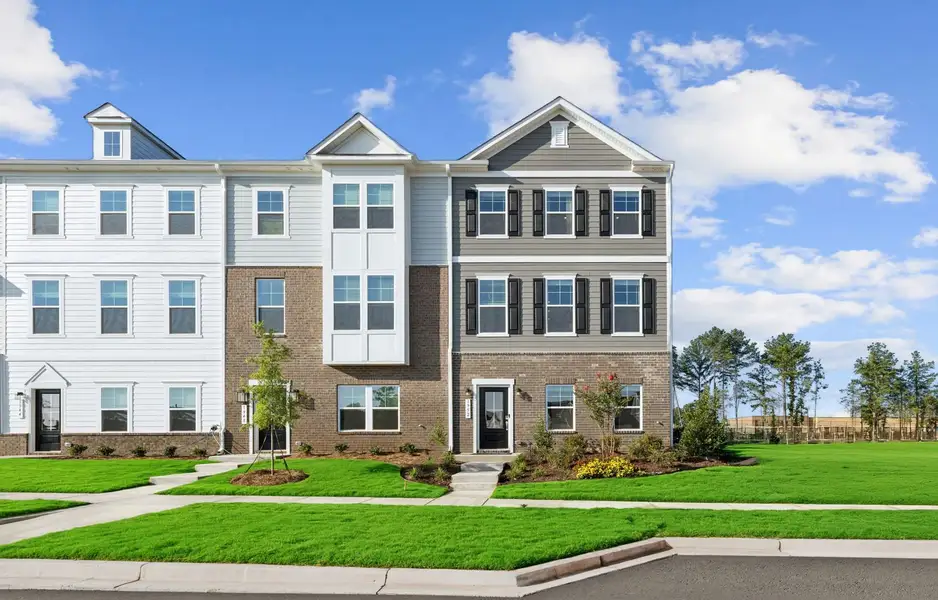 New townhomes with up to 4 bedrooms and outdoor living space