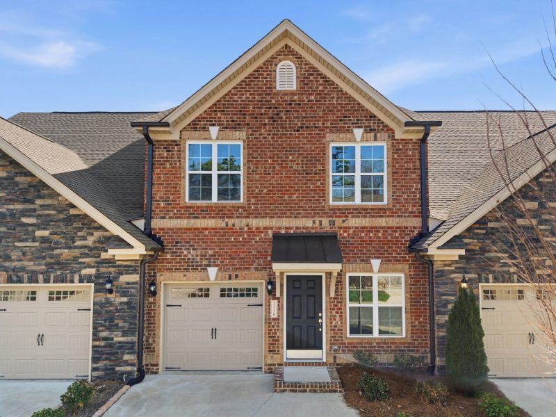 Front exterior of a home in the Weybridge community, located in Burlington, NC (Image 37).