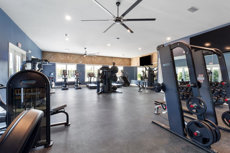 DSLD HOMES - Natureview Community - Freeport Florida - Gym