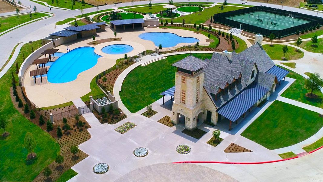 Star Trail Aerial Photo by American Legend Homes Star Trail Aerial Photo by American Legend Homes