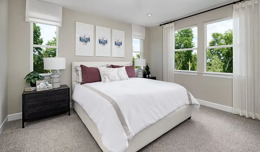 Furnished interior in a model home at Laurelton in Green Cove Springs (Image 4). Furnished interior in a model home at Laurelton in Green Cove Springs (Image 4).