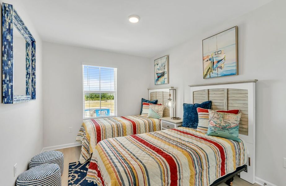 Furnished interior in a model home at Waypoint Townhomes in Panama City Beach (Image 7).