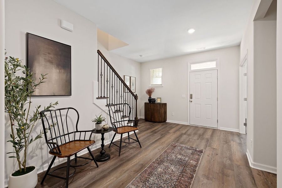 Furnished interior in a model home at McAllister Pointe in Richmond Hill (Image 7).