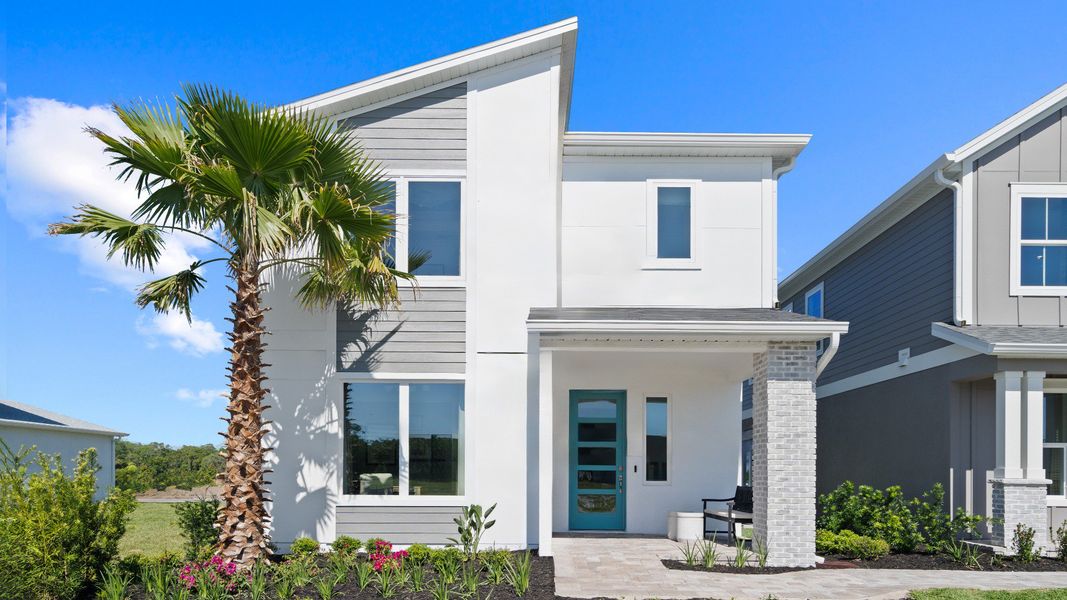 Exterior details of a home in Lakeside at Satilla, St. Cloud (Image 16). Exterior details of a home in Lakeside at Satilla, St. Cloud (Image 16).