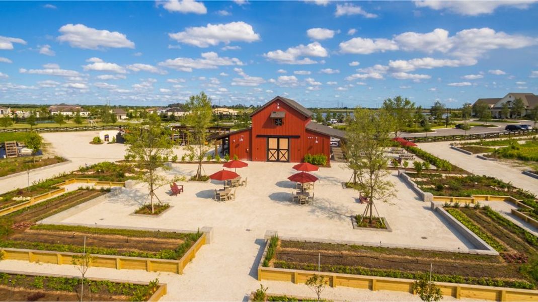 Arden The Barn Community Garden agrihood