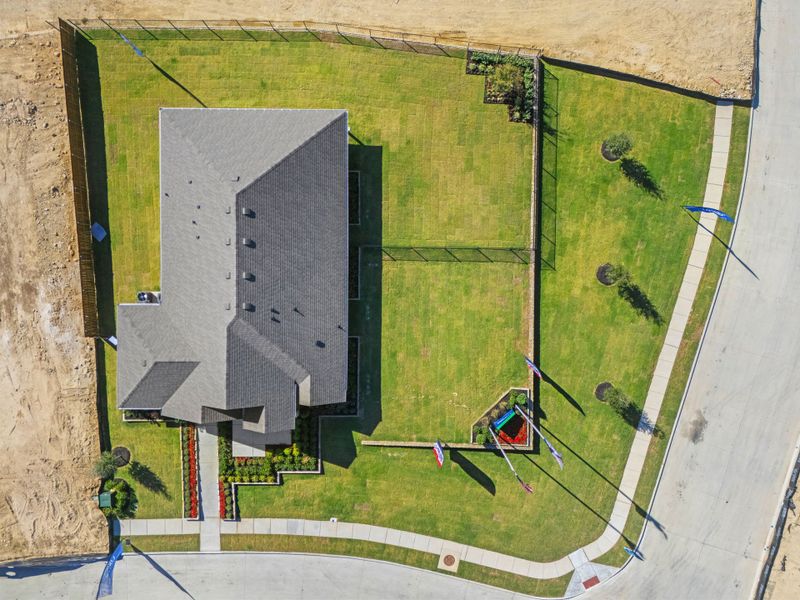 Aerial View | Waterford Park in Weatherford, TX by Landsea Homes