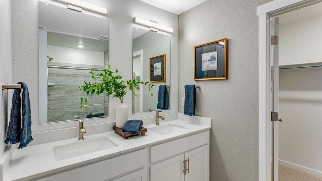 Furnished interior in a model home at Prairie Song in Windsor (Image 20). Furnished interior in a model home at Prairie Song in Windsor (Image 20).