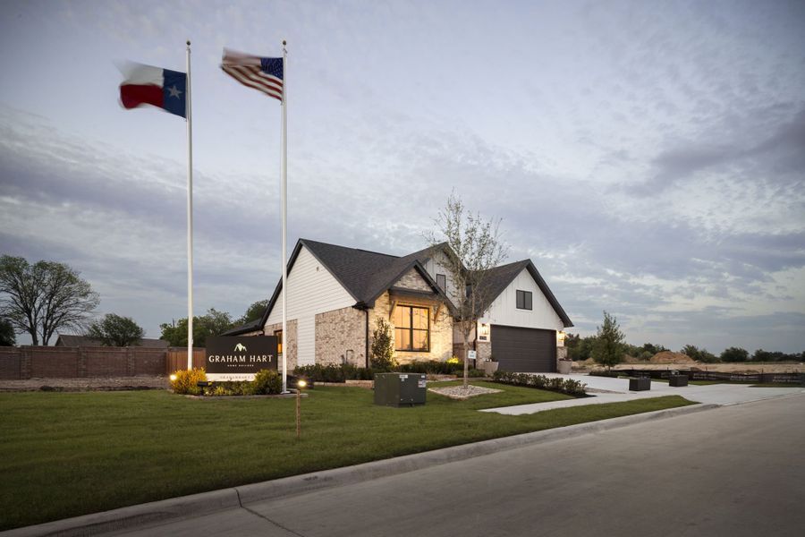 Front exterior of a home in the Meadow Lakes community, located in Fort Worth, TX (Image 2). Front exterior of a home in the Meadow Lakes community, located in Fort Worth, TX (Image 2).