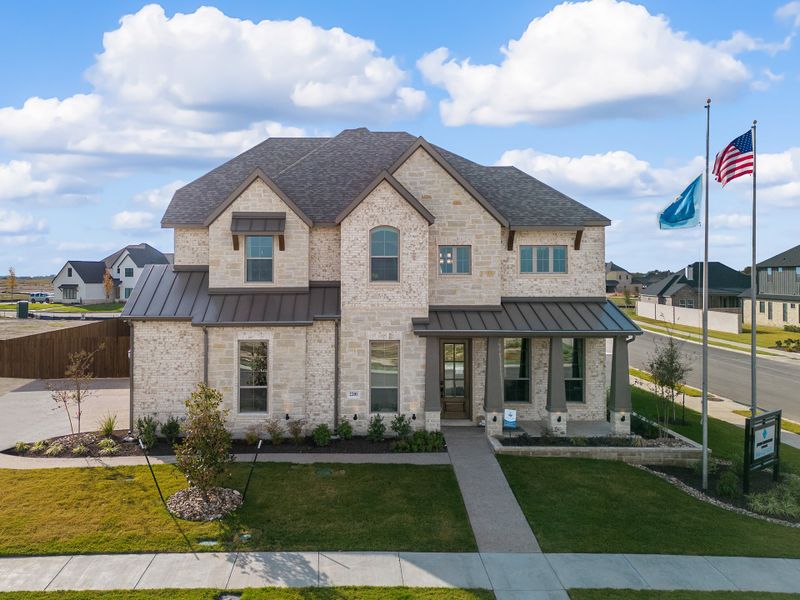 Front exterior of a home in the Callan Village community, located in Lorena, TX (Image 1). Front exterior of a home in the Callan Village community, located in Lorena, TX (Image 1).
