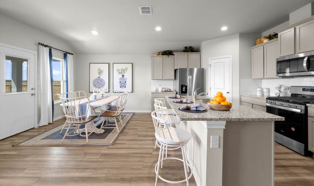 Furnished interior in a model home at Somerset at Sinton in Sinton (Image 25).