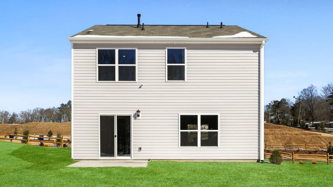 Exterior details of a home in Village Grove, Greenville (Image 5).