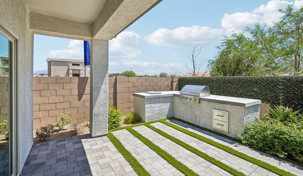Exterior details of a home in Coronet at Gladden Farms, Marana (Image 46).