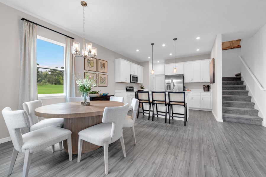 Furnished interior in a model home at Avalon Park Tavares Single Family Homes in Tavares (Image 8).