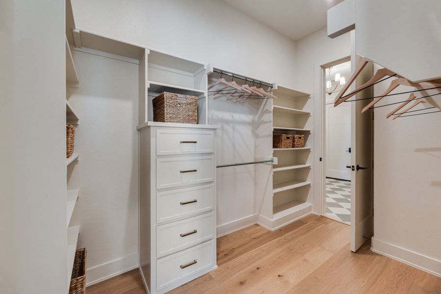 Furnished interior in a model home at Furst Ranch in Argyle (Image 41).