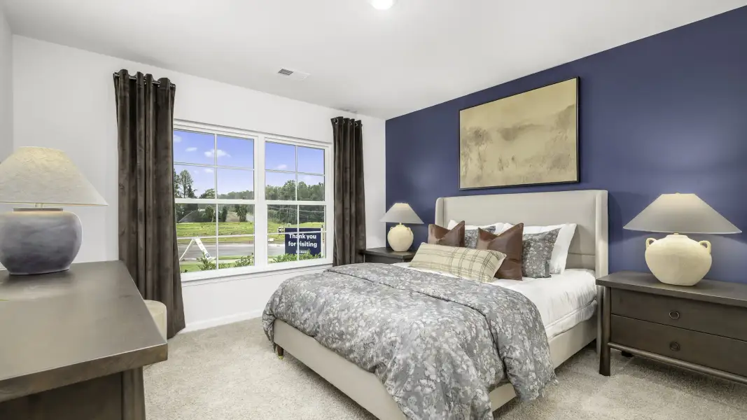 Furnished interior in a model home at Neal Place in Stokesdale (Image 3).