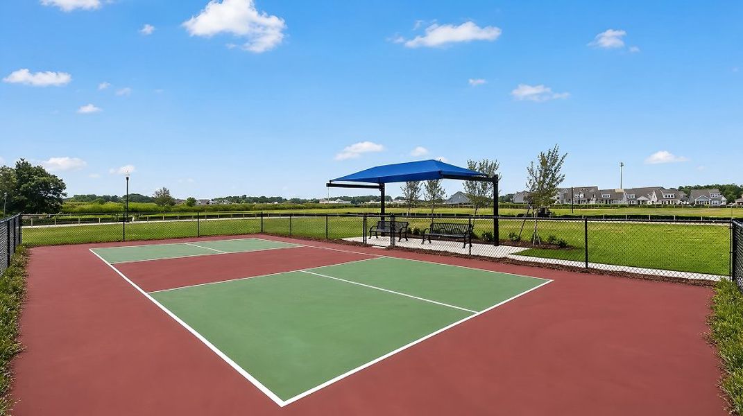 The Encore Amenity Pickleball The Encore Amenity Pickleball