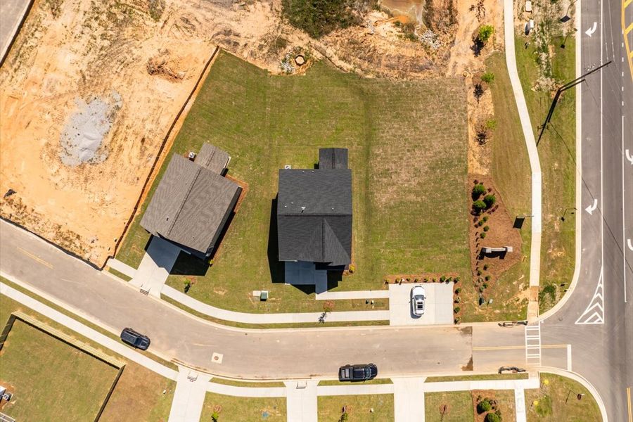 Aerial view of the Camellia Park community in Thomson, GA, showing layout and nearby surroundings (Image 22).