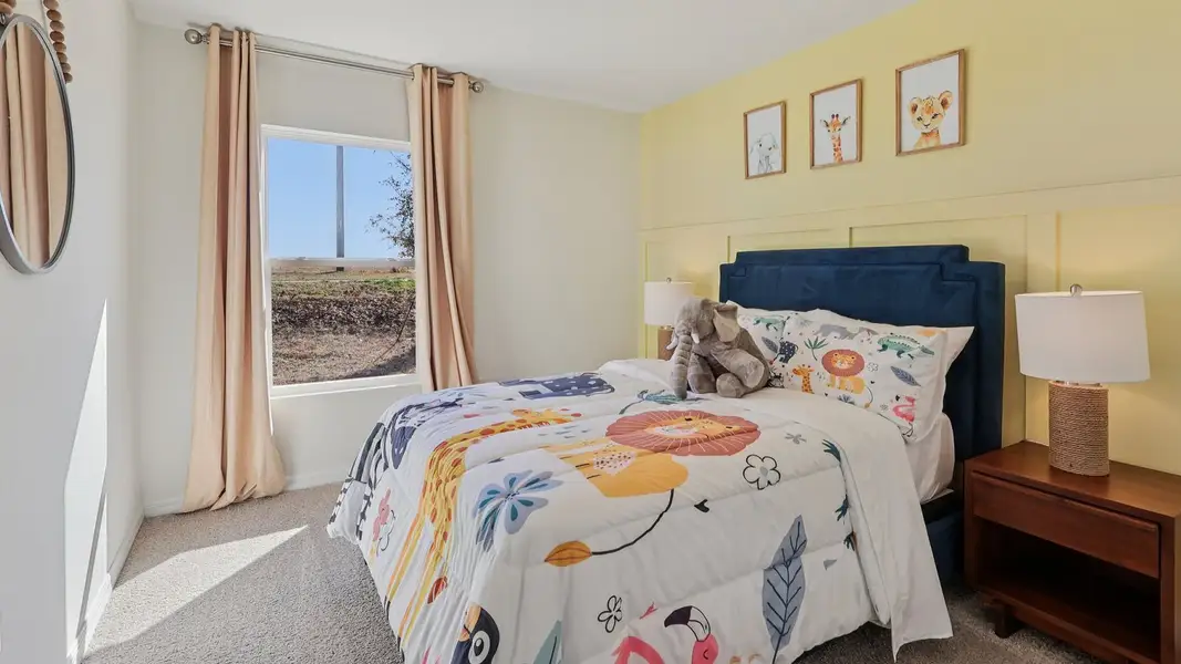 Furnished interior in a model home at Hamilton Bluff in Haines City (Image 9).