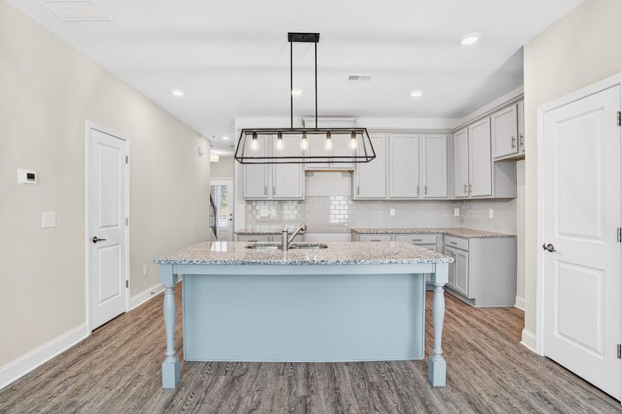 Furnished interior in a model home at Morning Creek Forest in Atlanta (Image 4).
