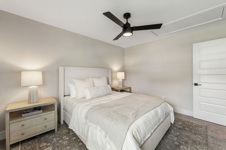 Furnished interior in a model home at Walker's Pointe in Anderson (Image 46). Furnished interior in a model home at Walker's Pointe in Anderson (Image 46).