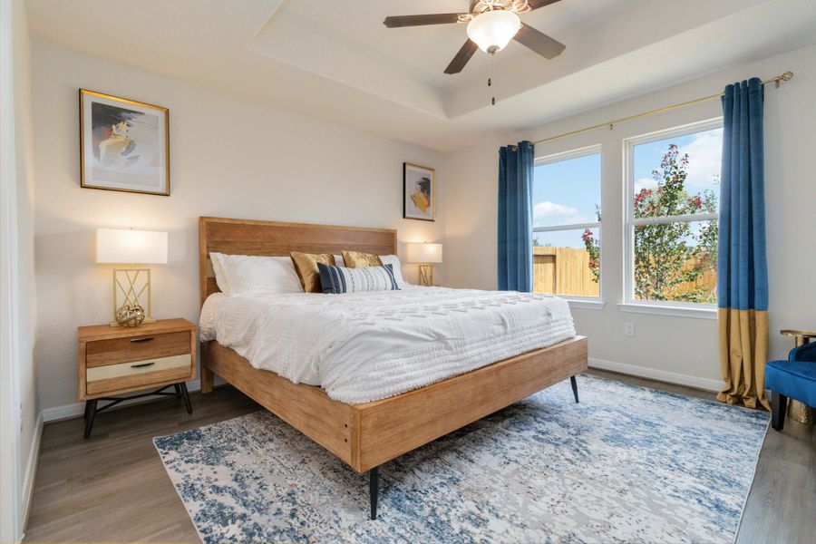 Applewhite Meadows Model - Vail - Primary Bedroom Applewhite Meadows Model - Vail - Primary Bedroom