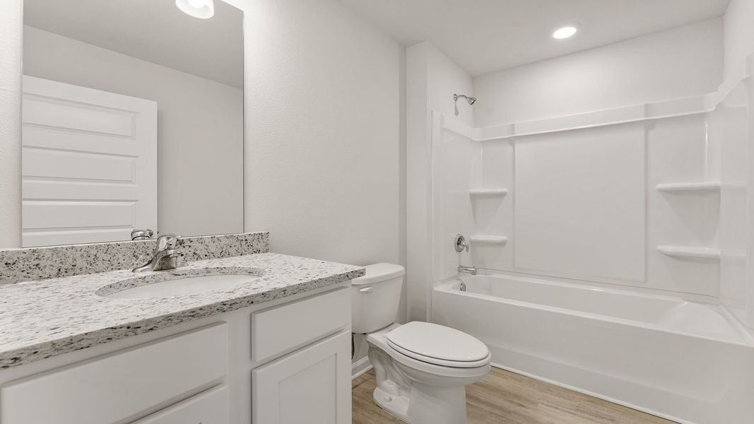 Furnished interior in a model home at Palmetto Bluff in Port Saint Joe (Image 6).