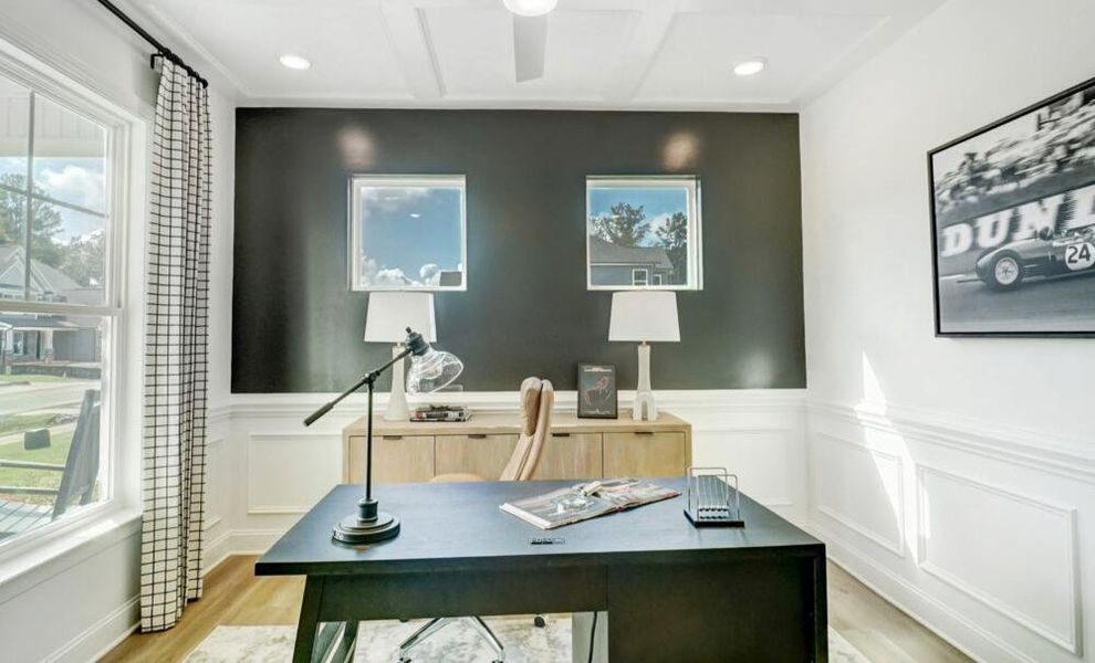 Furnished interior in a model home at Twin Creek in Kernersville (Image 17). Furnished interior in a model home at Twin Creek in Kernersville (Image 17).