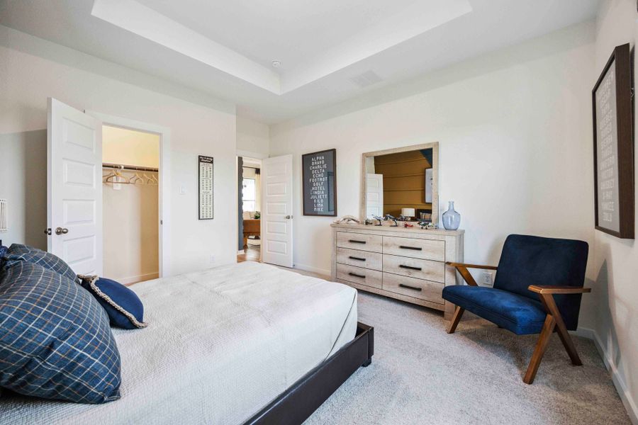 Blue Heron Estates Model Home - Arlington Floorplan - Secondary Bedroom Blue Heron Estates Model Home - Arlington Floorplan - Secondary Bedroom