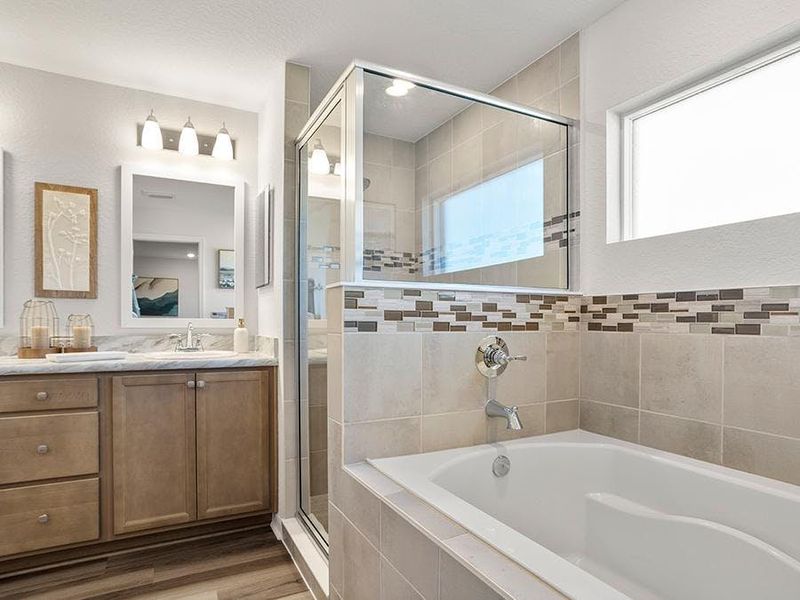 Your suite is complete with a private en-suite bath - Parker model home in Belleview, FL