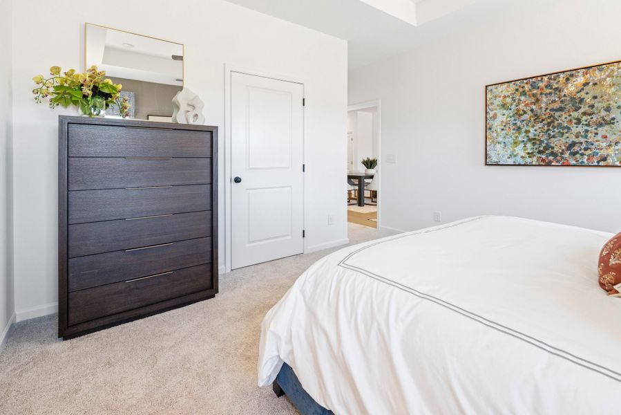 Furnished interior in a model home at Villas At Stratford Station in Lebanon (Image 17). Furnished interior in a model home at Villas At Stratford Station in Lebanon (Image 17).