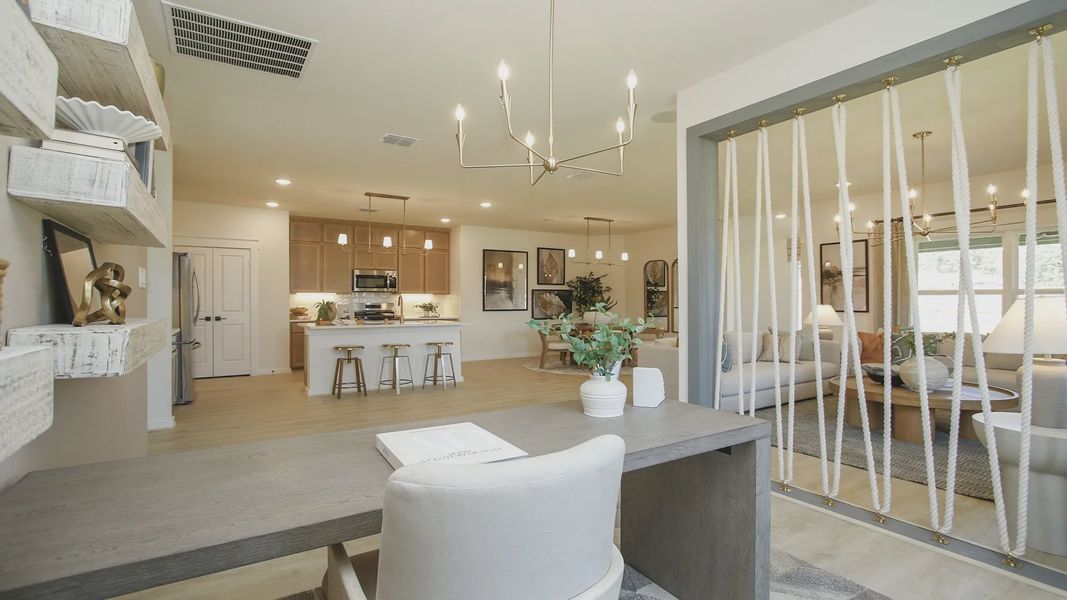 Experience refined elegance with open layouts, chic lighting, and premium finishes in Cielo Community homes.