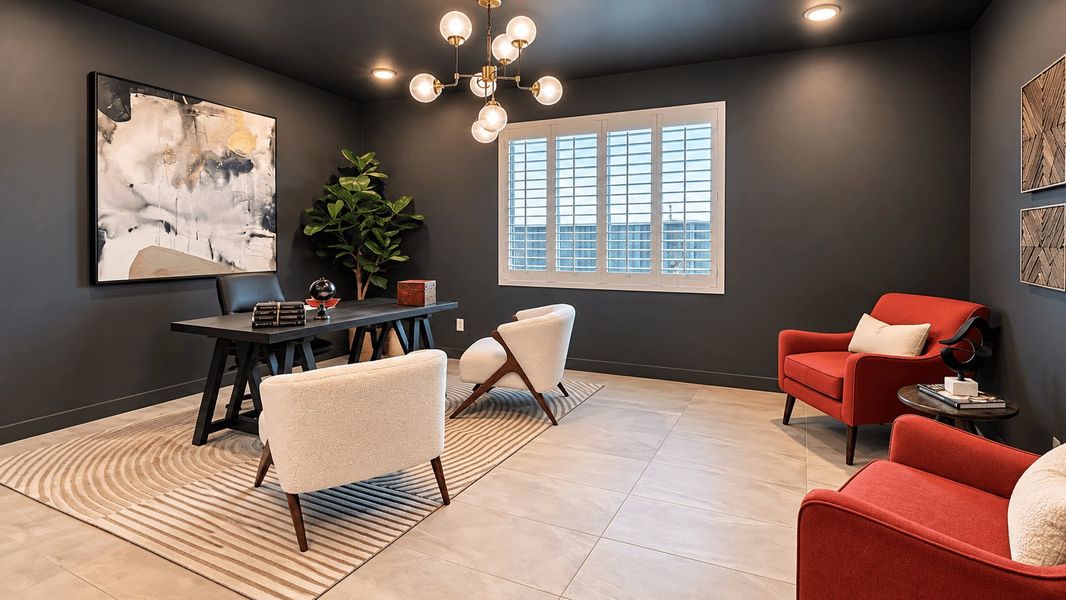 Furnished interior in a model home at Silver Cross in Florence (Image 5). Furnished interior in a model home at Silver Cross in Florence (Image 5).