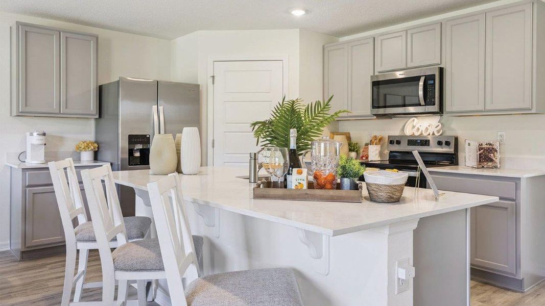 Furnished interior in a model home at Magnolia Pointe in Umatilla (Image 18). Furnished interior in a model home at Magnolia Pointe in Umatilla (Image 18).