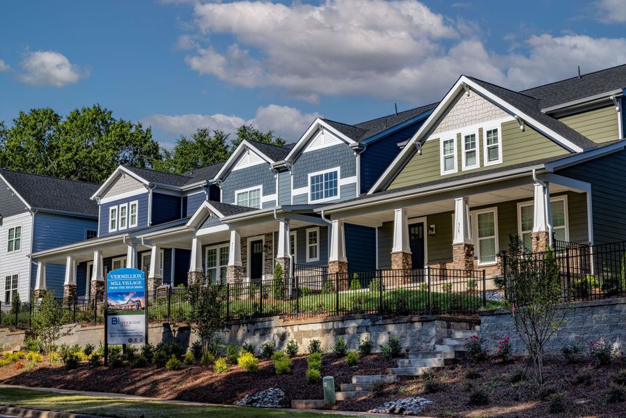 Image 7 of the Vermillion Mill Village community in Huntersville, NC.