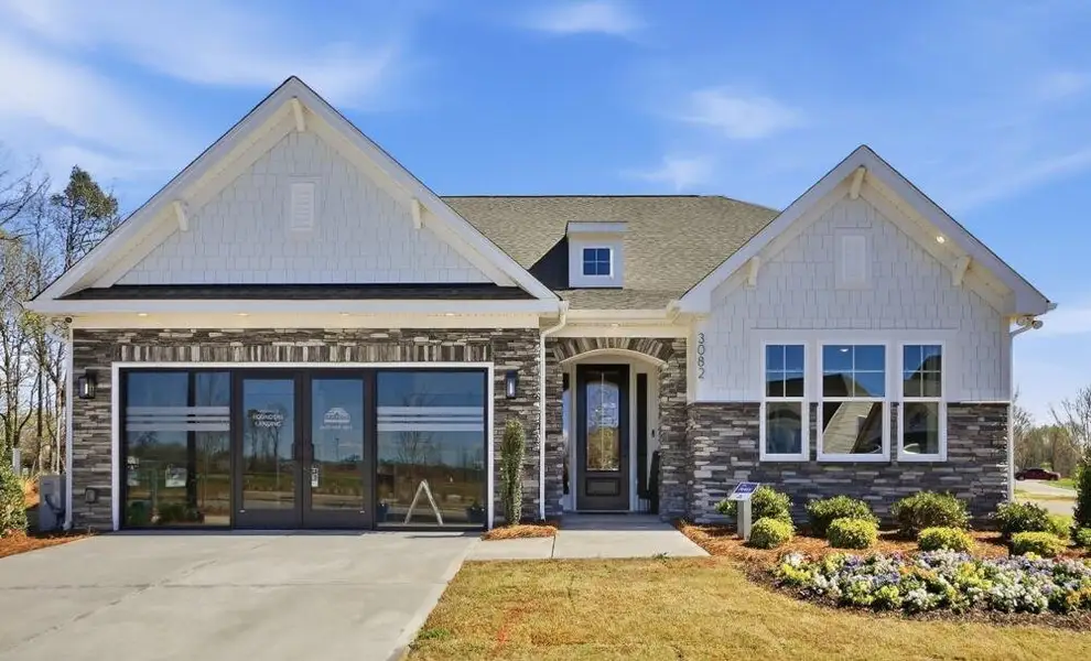 Front exterior of a home in the Founders Landing | 55+ Community community, located in Gastonia, NC (Image 2).
