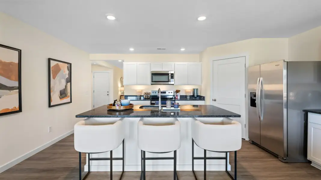 Furnished interior in a model home at Westland Ridge in Cleveland (Image 16).