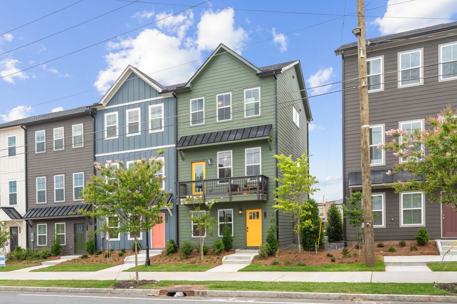 Front exterior of a home in the Array community, located in Atlanta, GA (Image 16).