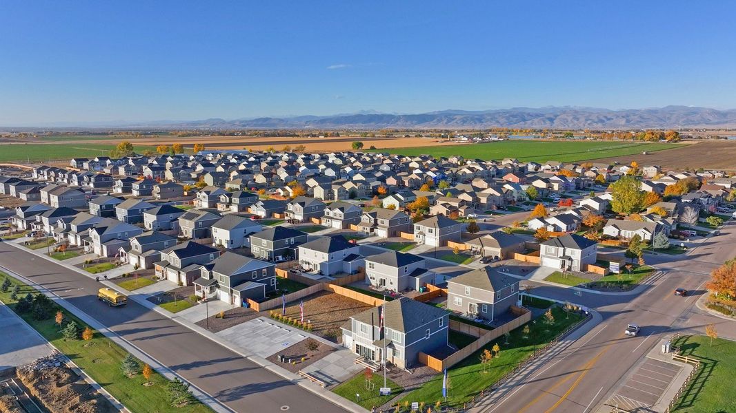 Image 7 of the Mountain View Ranch community in Wellington, CO.